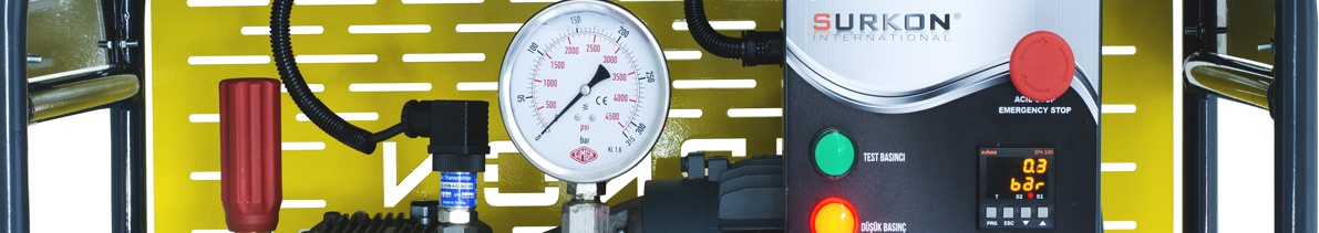 Hidro-Statik Su Test Pompaları <br> El basmalı - Elektrikli - Benzinli